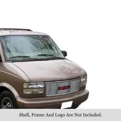 APS - APS Stainless Billet Grille Polish 95-05 GMC Safari GR07FEG24S - Image 1