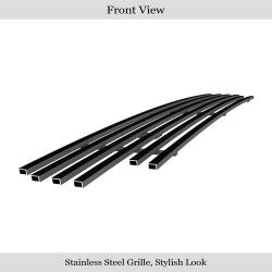 APS - APS Stainless Billet Bumper Grille Black for 19-24 RAM 1500 GR04FEJ22J - Image 2