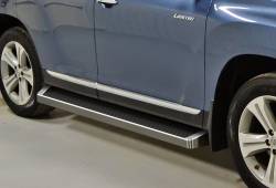 APS - APS IRunning Running Boards Polish for 08-13 Toyota Highlander IB20RIC5A - Image 1