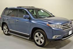 APS - APS IRunning Running Boards Polish for 08-13 Toyota Highlander IB20RIC5A - Image 2