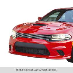 APS - APS Stainless Billet Grille Polish for 15-19 Dodge Charger GT/RT/SRT GR04FFJ32S - Image 1