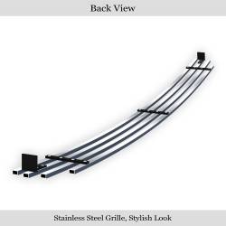 APS - APS Stainless Billet Bumper Grille Polish 99-04 Ford Mustang GR06HFJ10S - Image 3