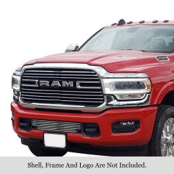 APS - APS Stainless Billet Bumper Grille Polish for 19-24 RAM 1500 GR04FEJ22S - Image 1