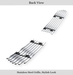 APS - APS Stainless Billet Bumper Grille Brushed for 15-18 Charger GT/RT GR04FFJ33C - Image 3