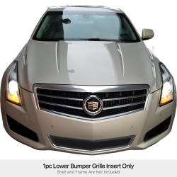APS - APS Wire Mesh Bumper Grille Black 13-14 Cadillac ATS GR01GEI53H - Image 1
