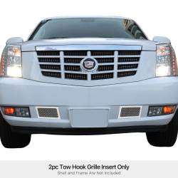 APS - APS Wire Mesh Bumper Grille Polish 07-14 Cadillac Escalade GR01GFD82T - Image 1