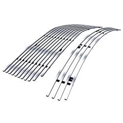 APS - APS Stainless Billet Grille Polish 05-09 Ford Mustang V6 GR06FGI84S - Image 2