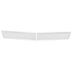 APS - APS GR01GFE78T Wire Mesh Bumper Grille Polish for 08-13 Cadillac CTS - Image 3