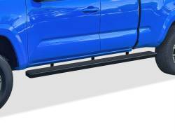 APS - APS IStep W2W 6" Running Boards Black for 05-23 Tacoma Extended IB20SJE6LB - Image 1