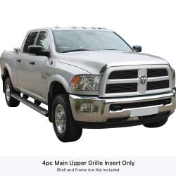 APS - APS Stainless Billet Grille Black for 13-18 RAM 2500/3500 GR04FFC31J - Image 1