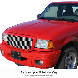 APS - APS GR06HEB37S Stainless Polished Billet Grille for 04-05 Ford Ranger - Image 1