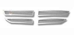 APS - APS Wire Mesh Grille Polish for 11-20 Dodge Journey GR04GFH76T - Image 2