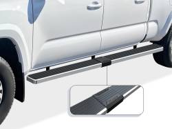 APS - APS IStep W2W 6" Running Boards Brushed for 05-23 Tacoma Double IB20SJE8LA - Image 1