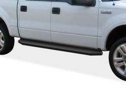 APS - APS H-Series Running Boards Black 04-08 Ford F150 Crew IB06RJD4H - Image 1