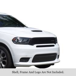 APS - APS Stainless Billet Bumper Grille Black for 18-20 Durango GT/RT GR04FFJ37J - Image 1
