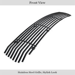 APS - APS Stainless Billet Bumper Grille Black for 18-20 Durango GT/RT GR04FFJ37J - Image 2