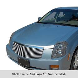 APS - APS Stainless Billet Grille Brushed 03-07 Cadillac CTS GR01HEC68C - Image 1
