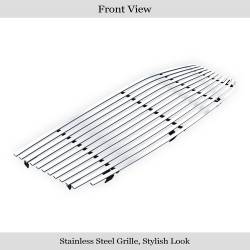 APS - APS Stainless Billet Grille Brushed 03-07 Cadillac CTS GR01HEC68C - Image 2