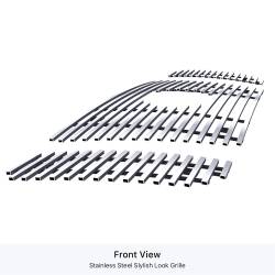 APS - APS Stainless Billet Grille Polish for 12-29 Nissan NV Van GR14FFC83S - Image 2