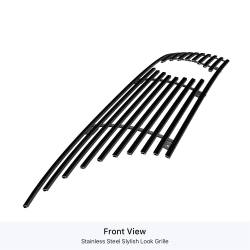 APS - APS Stainless Billet Grille Black for 13-15 Nissan Altima GR14FFC85J - Image 2