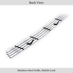 APS - APS Stainless Billet Bumper Grille Brushed 10-15 Chevrolet Equinox GR03FFG39C - Image 3