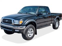 APS - APS IB20RJE4H H-Series Running Boards Black for 95-04 Toyota Tacoma Extended - Image 2