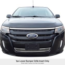APS - APS Wire Mesh Bumper Grille Polish 11-14 Ford Edge GR06GEB90T - Image 1