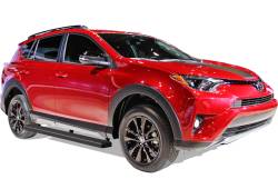 APS - APS IStep 6" Running Boards Black for 16-18 Toyota RAV4 IB20FAI1B - Image 2