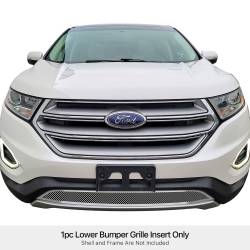 APS - APS Wire Mesh Bumper Grille Polish 15-18 Ford Edge GR06GEB92T - Image 1