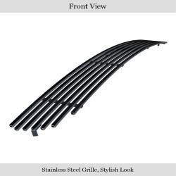 APS - APS GR14FFD13J Stainless Billet Bumper Grille Black for 09-21 Nissan Frontier - Image 2