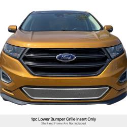 APS - APS Wire Mesh Bumper Grille Polish 15-18 Ford Edge Sport GR06GEB93T - Image 1