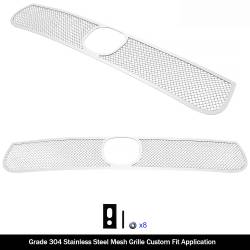 APS - APS Wire Mesh Bumper Grille Polish for 19-20 Durango GT/RT/SRT GR04GFJ36T - Image 2