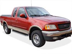 APS - APS H-Series Running Boards Polish 99-03 Ford F150 Extended IB06RJJ8Y - Image 2