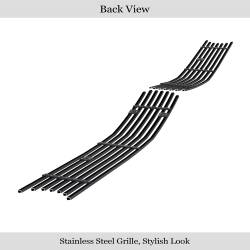 APS - APS Stainless Billet Bumper Grille Black 05-09 Pontiac G6 GR16FEA31J - Image 3