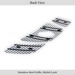 APS - APS Stainless Billet Grille Polish for 05-08 Nissan Frontier GR14FFD32S - Image 3