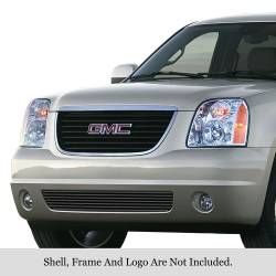 APS - APS Stainless Billet Bumper Grille Black 07-14 GMC Yukon/XL GR07FEG80J - Image 1