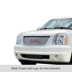 APS - APS Stainless Billet Bumper Grille Black 07-14 GMC Yukon/XL GR07FEG82J - Image 1