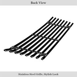 APS - APS Stainless Billet Bumper Grille Black 07-14 GMC Yukon/XL GR07FEG82J - Image 3