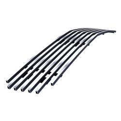 APS - APS Stainless Billet Bumper Grille Brushed 08-12 Chevrolet Malibu GR03FFG81C - Image 2