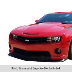 APS - APS Stainless Billet Hood Grille Black 10-13 Chevrolet Camaro GR03FFH46J - Image 1