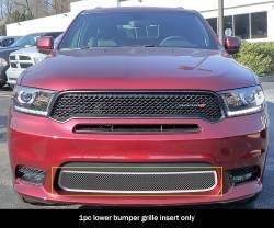 APS - APS Wire Mesh Bumper Grille Polish for 19-20 Durango GT/RT/SRT GR04GFJ37T - Image 1