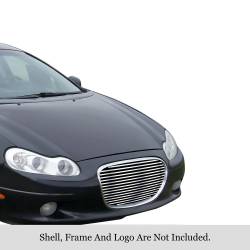 APS - APS Stainless Billet Grille Polish for 99-04 Chrysler Concorde/LHS GR18FEC08S - Image 1