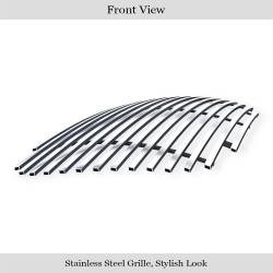 APS - APS Stainless Billet Grille Polish for 99-04 Chrysler Concorde/LHS GR18FEC08S - Image 2
