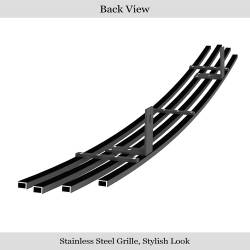 APS - APS Stainless Billet Bumper Grille Black for 11-14 Chrysler 300/300C GR18FFC01J - Image 3