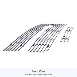 APS - APS Stainless Billet Grille Polish 07-10 Silverado 2500/3500 GR03FGH04S - Image 2