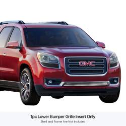 APS - APS Stainless Billet Bumper Grille Polish 13-16 GMC Acadia GR07FEI76S - Image 1