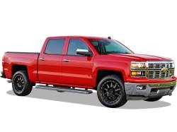 APS - APS IStep 6" Running Boards Brushed 07-18 Silverado/Sierra Crew IB03FJG1A - Image 2