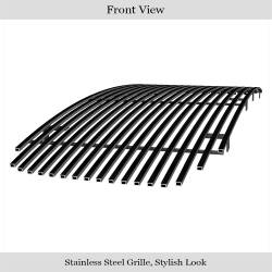 APS - APS Stainless GR04HEC18J Billet Grille Black for 06-08 RAM 1500/2500/3500 - Image 2