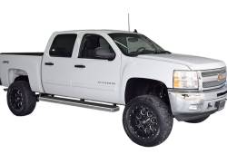 APS - APS IStep 6" Running Boards Brushed 01-13 Silverado/Sierra Crew IB03FJJ1A - Image 2