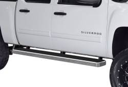 APS - APS IStep 6" Running Boards Brushed 01-13 Silverado/Sierra Crew IB03FJJ1A - Image 1